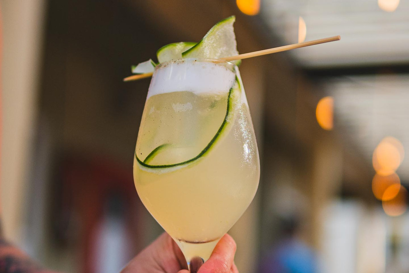 A cocktail at Lola 45