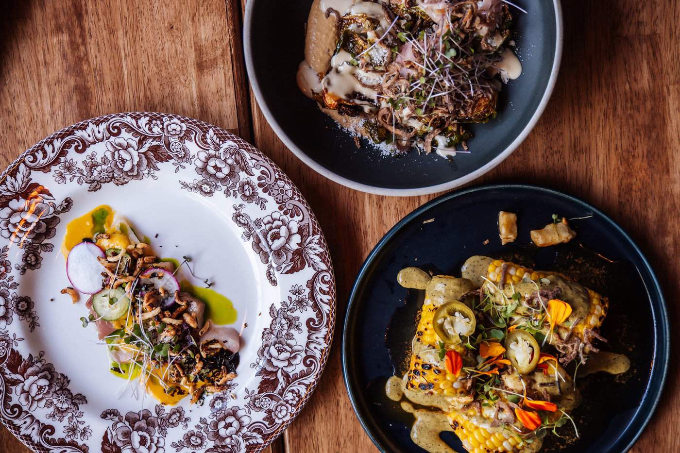 Plates from Lola 45’s kitchen