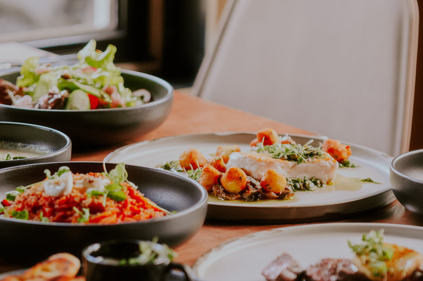Dinner served at Lola 45