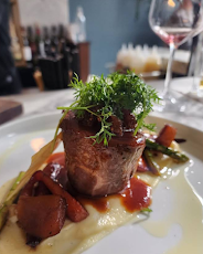 A plated main course