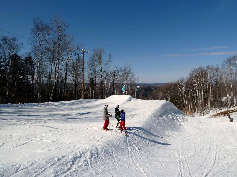 Snowpark Jump Gathering